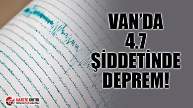 Van'da Korkutan Deprem!