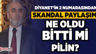 Diyanet’in iki numarasından çirkin paylaşım: Söyle de bir nefes versin putların