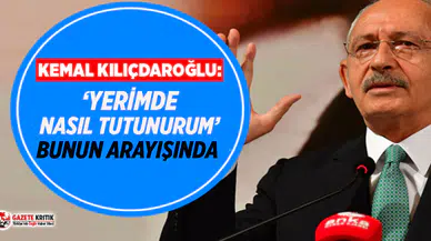 Kılıçdaroğlu: Kaybedeceğini görüyor; 'yerimde nasıl tutunurum' bunun arayışında