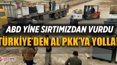 Türkiye'nin 2 uçak dolusu tıbbi malzeme gönderdiği ABD, PKK'ya maske yardımı yaptı