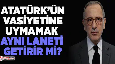 Fatih Altaylı'dan Ali Erbaş'a 'Atatürk'e lanet' tepkisi!