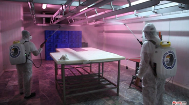 Kartal Belediyesi kurban satış ve kesim alanlarını dezenfekte etti