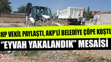 AKP'li Belediye'nin ''Eyvah Yakalandık'' Mesaisi!
