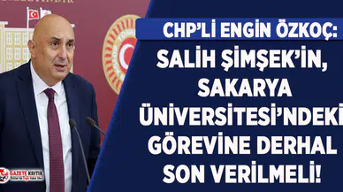 CHP'li Özkoç'tan sert çıkış: “O kişi, hala ders veriyor mu?”
