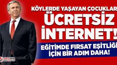 Mansur Yavaş'tan eğitimde fırsat eşitliği için bir adım daha!