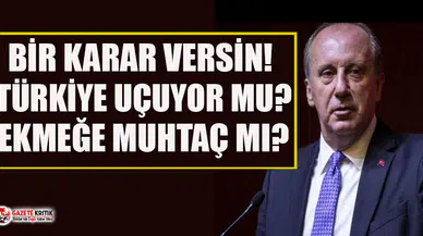 Muharrem İnce'den Bahçeli'ye 'askıda ekmek' yanıtı!