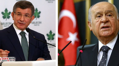 Ahmet Davutoğlu'ndan Devlet Bahçeli'ye zehir zemberek sözler!