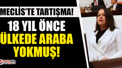 AKP'li Nilgün Ök: "18 sene önce bu ülkede araba mı vardı?"