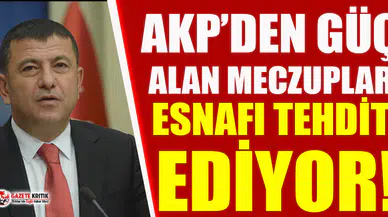 CHP'li Ağbaba: AKP'den güç alan meczuplar esnafı tehdit ediyor