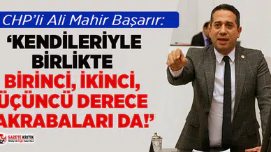 CHP'li Başarır: 'Cumhurbaşkanı avukatlarının mal varlığı araştırılsın'