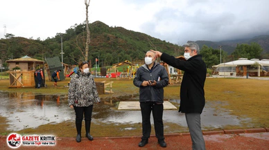 Marmaris Belediyesi'nde fırtına mesaisi