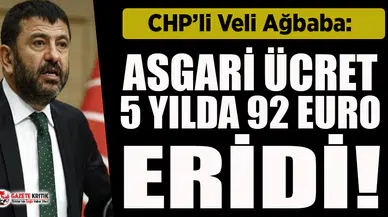 CHP'li Ağbaba: Türkiye, ucuz işgücü maliyetiyle Avrupa’nın köle pazarına döndü!