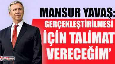 Çocuklar hayallerini anlattı, Mansur Yavaş harekete geçti