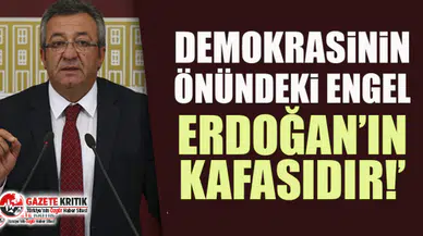 CHP'li Engin Altay: Demokrasinin önündeki engel Erdoğan'ın kafasıdır