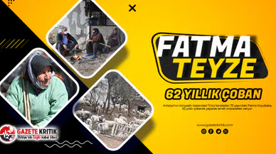 Fatma Teyze’nin 62 yıllık çobanlık hikayesi!