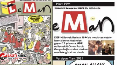 LeMan 27 yıl sonra aynı kapakla çıktı!