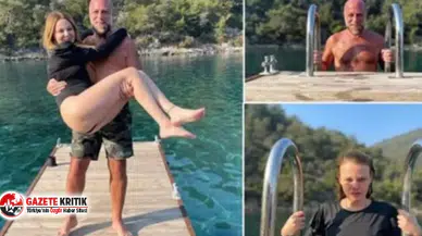 Naz Elmas'ın cüretkar aşk pozu olay oldu