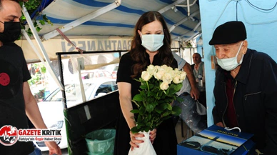 Başkan Çalkaya Şehit Babalarını yalnız bırakmadı