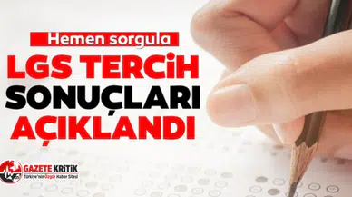 MEB LGS sonuçlarını açıkladı