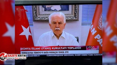 İran merkezli Dünya İslami Uyanış Kurultayı'nda Türkiye’yi Doğu Perinçek temsil etti