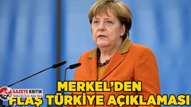 Merkel: Türkiye'nin AB'ye üye olmasını beklemiyorum