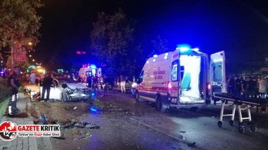 İzmir’de trafik kazası 1 polis şehit, 4 yaralı