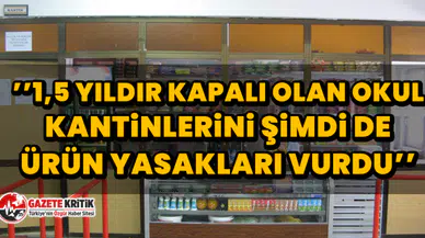 CHP'li Veli Ağbaba: ’’1,5 Yıldır kapalı olan okul kantinlerini şimdi de ürün yasakları vurdu’’
