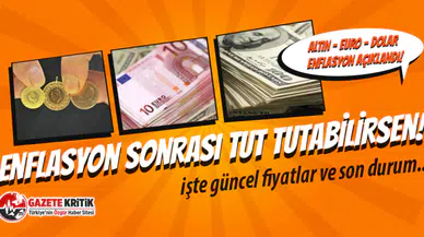Enflasyon sonrası tut tutabilirsen! Dolar, Euro ve altın uçtu!