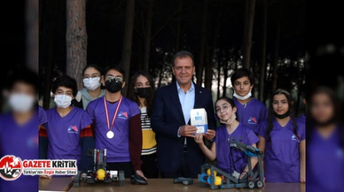 Başkan Seçer, Robotik Kodlamada Ödül Kazanan Öğrencilerle Buluştu