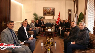 CHP'li purçu'dan muhtarlarla buluşma ve valilik ziyareti