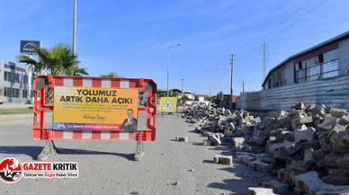Mersin büyükşehir, 138. Cadde’nin kaldırımlarını yeniliyor