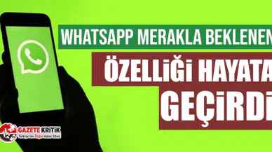 Whatsapp'ın Beklenen Özelliği Yayınlandı