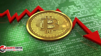 Bitcoin'de sert düşüş!
