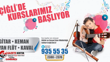 Çiğli’de yeni yılın ilk kursları başlıyor
