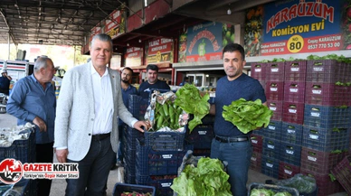 "Sebze halinde 1 TL olan Marul markette 10 TL"