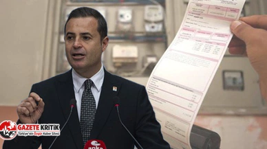 CHP'li Ahmet Akın: "Her 7 haneden 1'i yardım almadan fatura ödeyemiyor"