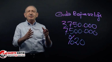 Kılıçdaroğlu vadettiği gıda devrimini madde madde anlattı