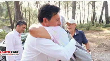 Bodrum Belediye Başkanı Ahmet Aras Akbelen köylülerinin yanında olmaya devam ediyor