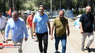 CHP’li Deniz Yücel Akbelen’de: “Mücadelemiz bu topraklar zindana dönüşmesin diye…”