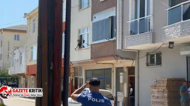 Cinnet geçiren şahıs polislere ateş açtı