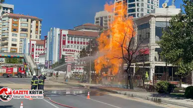 Niğde'de doğal gaz borusu patladı; 1 yaralı