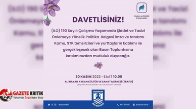 BODRUM BELEDİYESİ, İLO 190 POLİTİKA BELGESİNİ İMZALIYOR