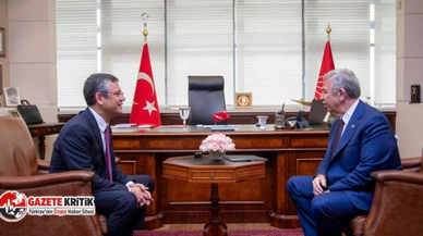 Özgür Özel, Mansur Yavaş'ı makamında kabul etti