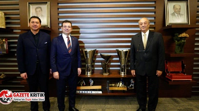 Ekrem İmamoğlu, Anadolu Efes Spor Kulübü Başkan’ı Tuncay Özilhan’ı ziyaret ederek olimpiyat desteği istedi
