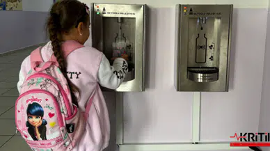 İstanbul Beyoğlu Belediyesi’nden devlet okullarına su arıtma cihazı