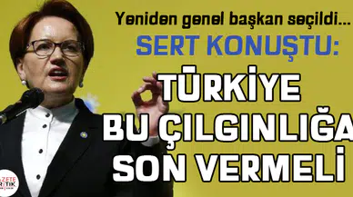 Akşener yeniden genel başkan
