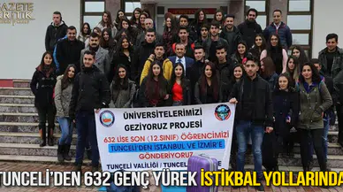 Tunceli'den 632 genç yürek istikbal yollarında