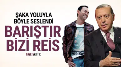 Serdar Ortaç'tan Erdoğan'a: Reis'e bizi barıştır derdim