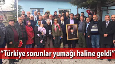 Gürer: Türkiye sorunlar yumağı haline geldi