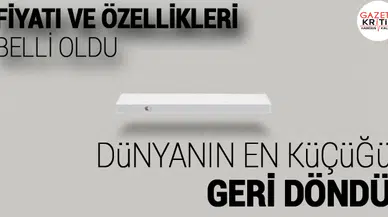 En küçük telefon geri döndü! İşte fiyatı...